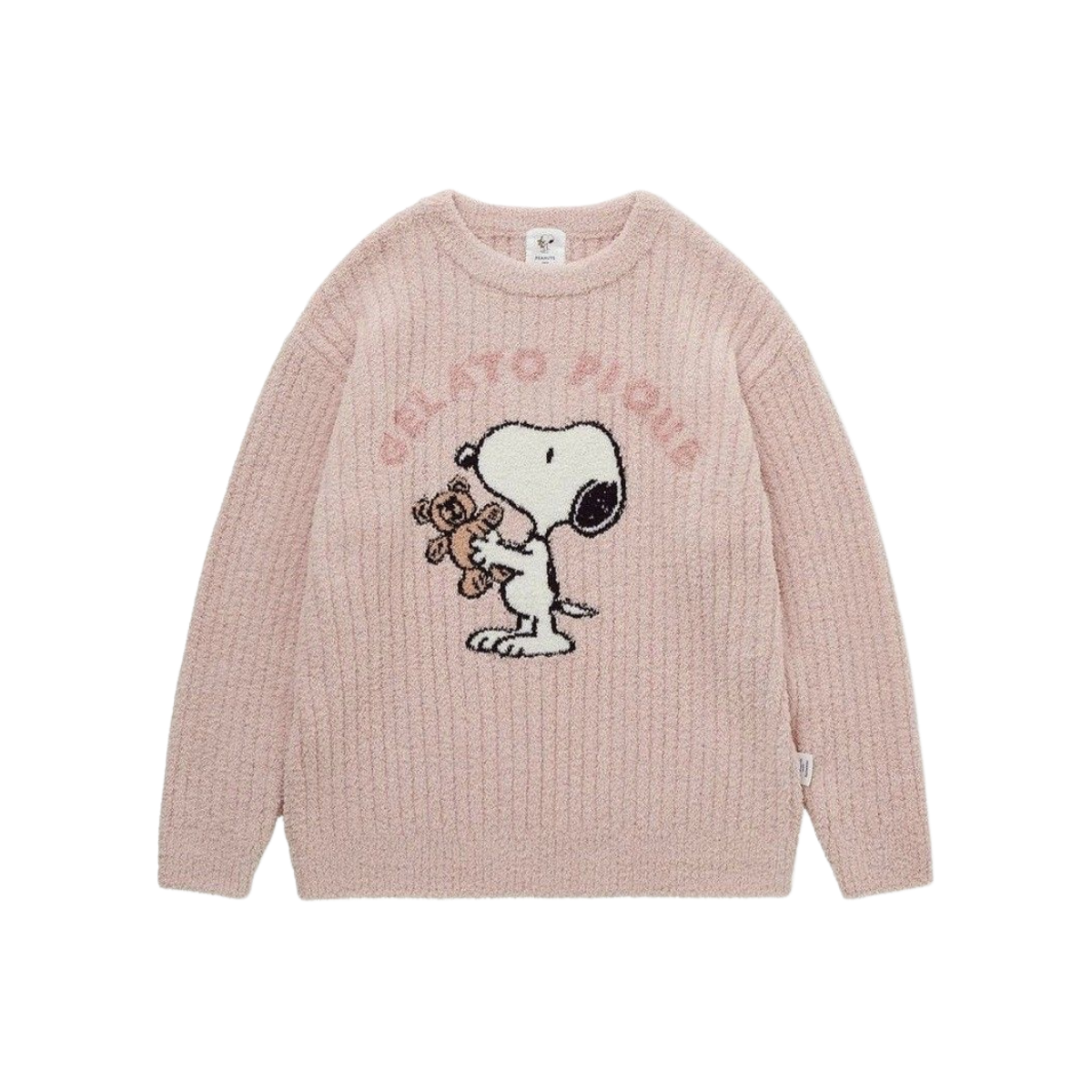 Pink Snoopy Cozy Knit